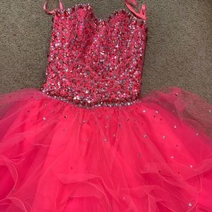 Pink Glammed Dress